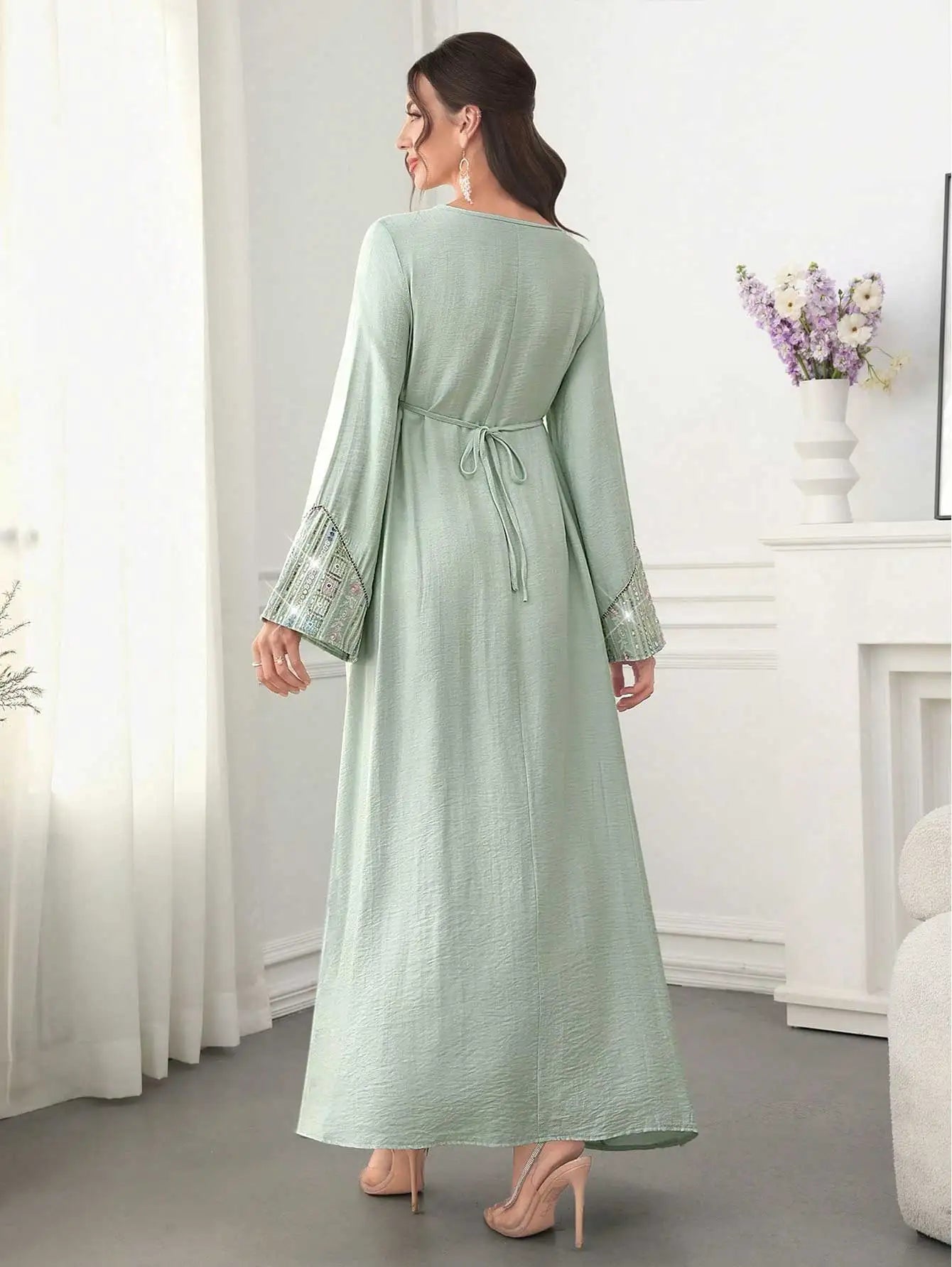 Premium Abaya Green