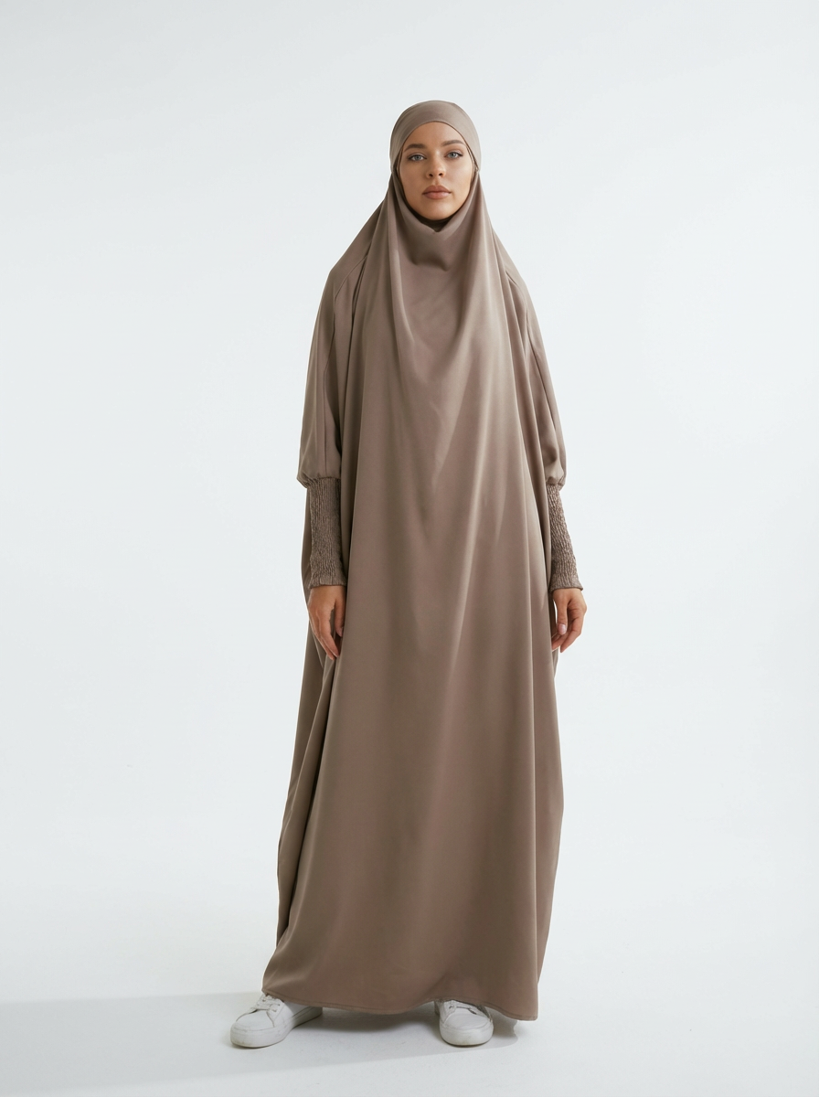 Plain Abaya Gold