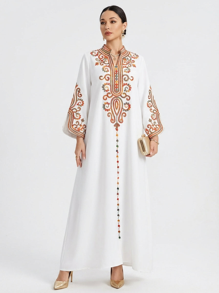 Premium Abaya White